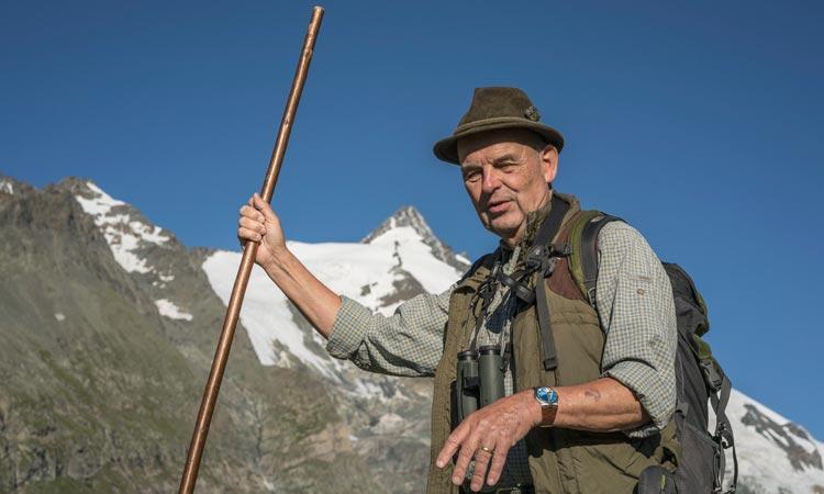 Hans Pichler auf dem Jagd