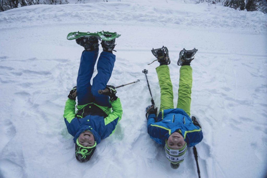 Schneeschuhtour mit Kindern Heiligenblut