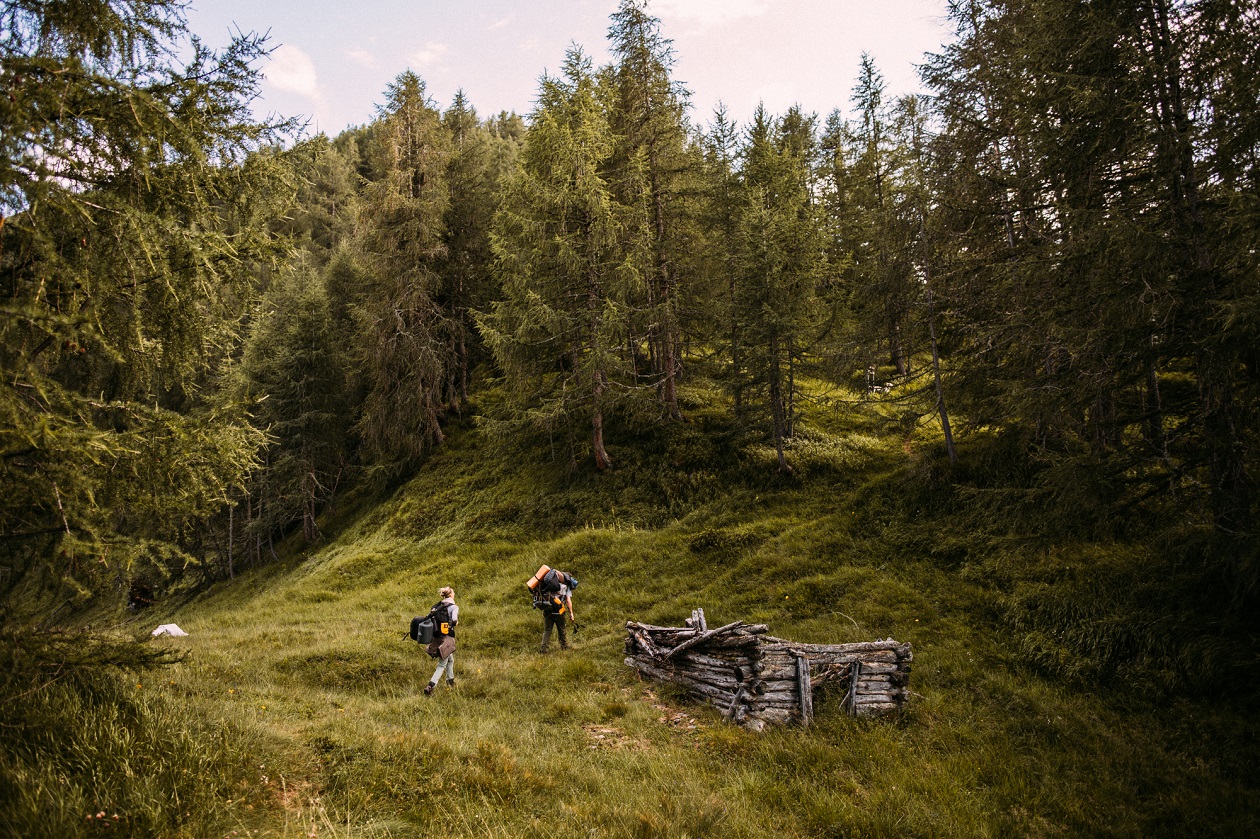 Hiking in national park Austria